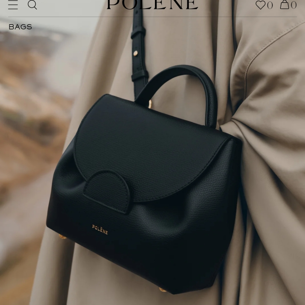 POLENE Numéro Un Nano
Edition Textured Black